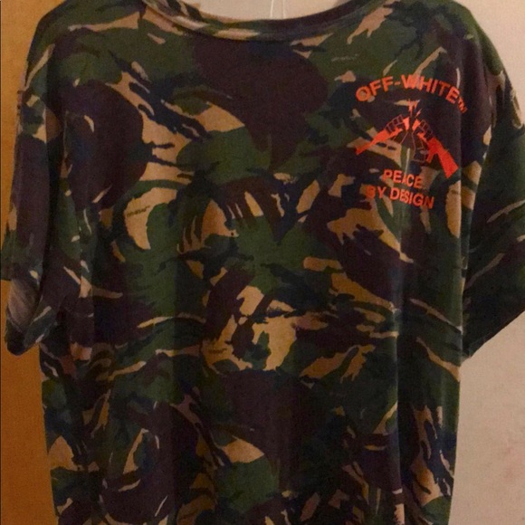 Off-White Camo T-Shirt - Picture 2 of 2